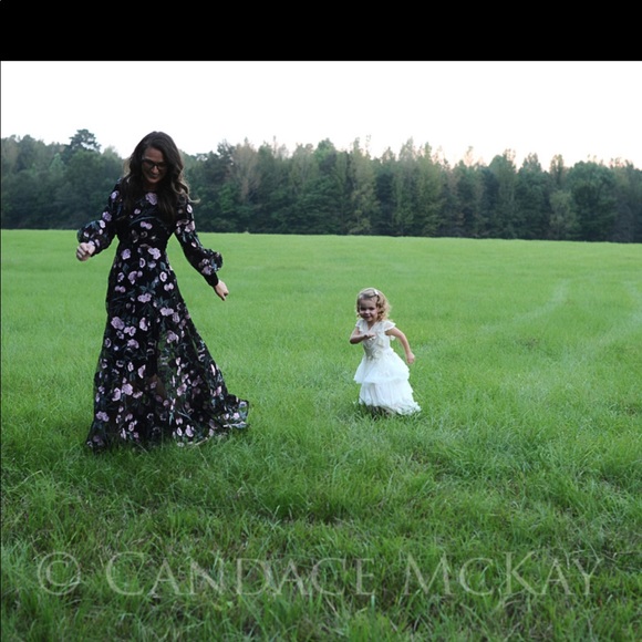 ASOS EDITION floral open back maxi dress - Picture 3 of 6